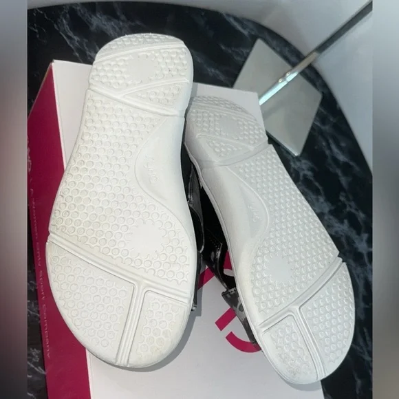 Ryka Women’s Malin Flat Slip On Slide Sandals Size 6 Black Multi -AUTHENTIC NEW - Picture 10 of 10